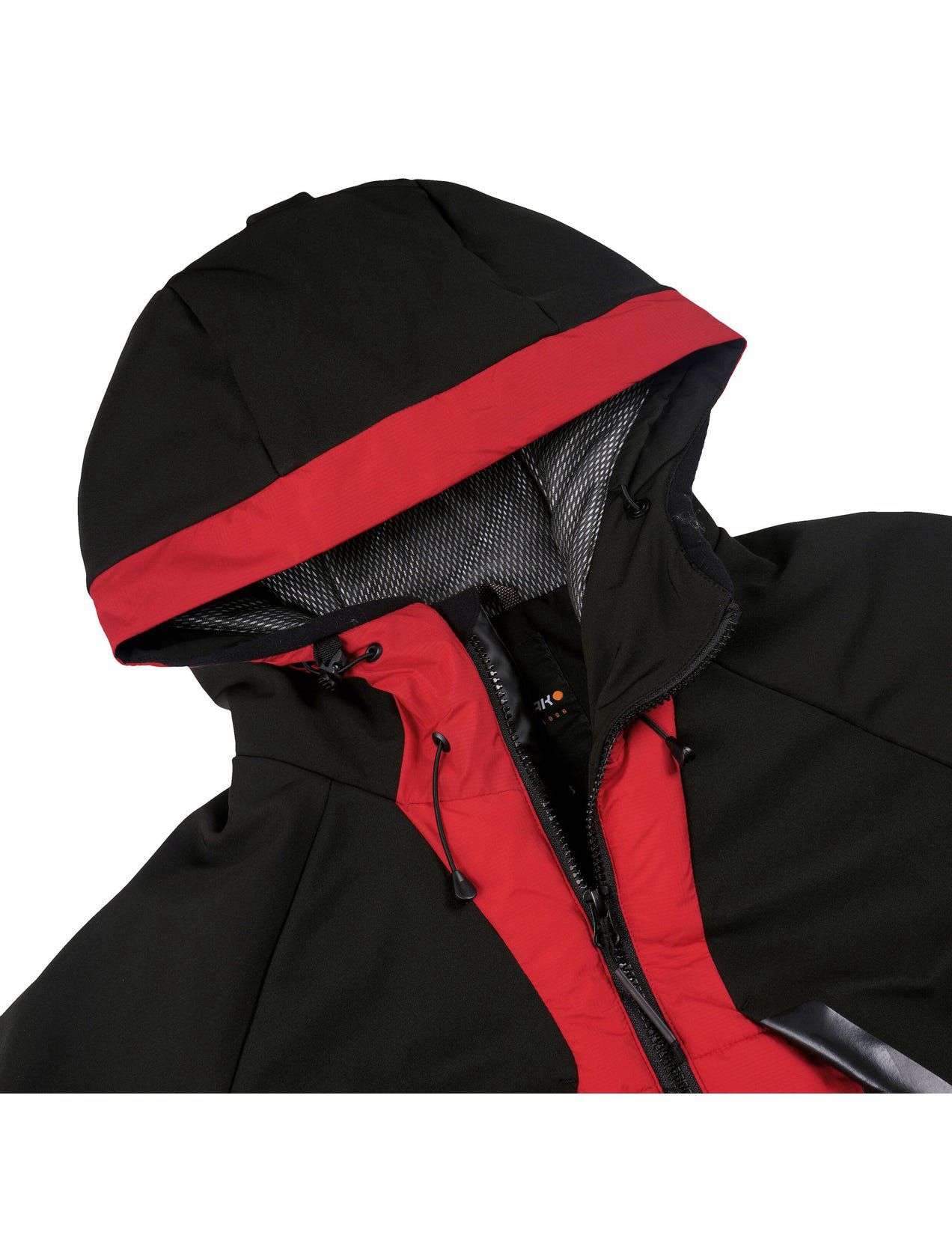 Kurtka Softshell Męskie Icepeak Ebern Czarne Czerwone | Polska-VKP632784