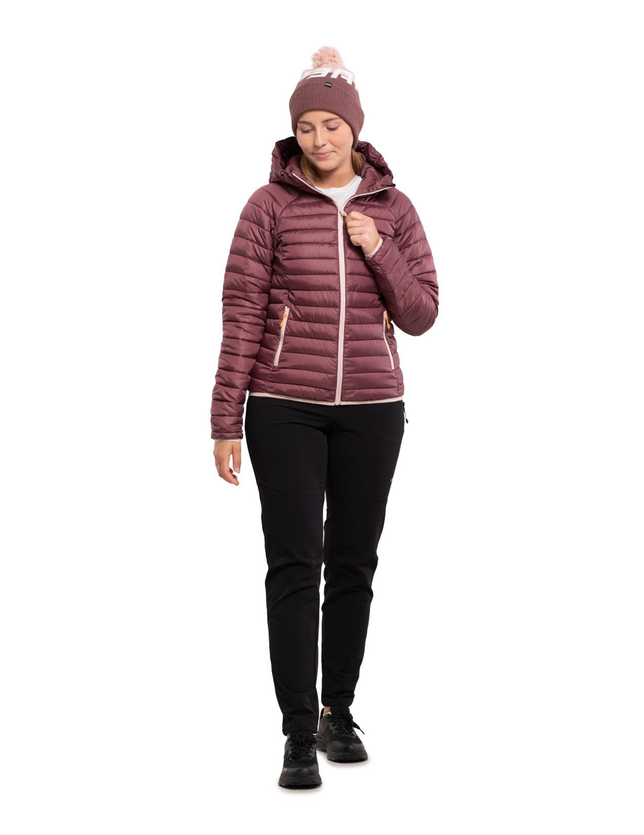 Kurtka Zimowa Damskie Icepeak Bellevue Plum | Polska-ARW024783