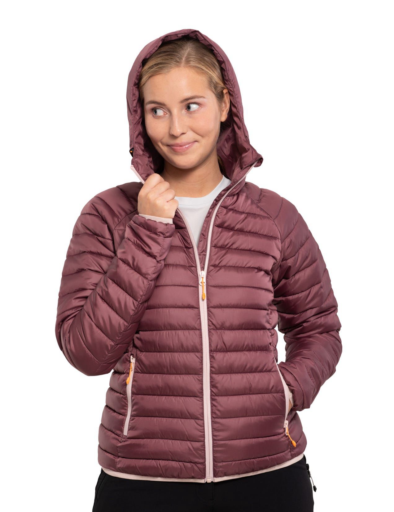 Kurtka Zimowa Damskie Icepeak Bellevue Plum | Polska-ARW024783