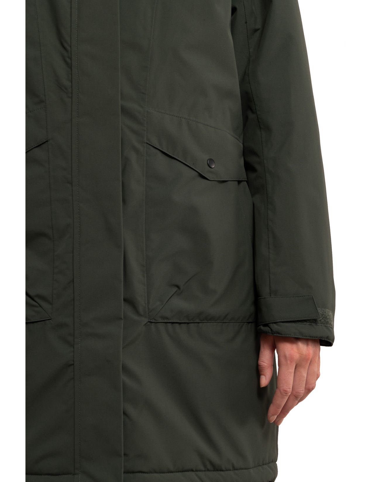 Parka Damskie Icepeak Pageland Ciemny Zielone | Polska-ZYD945618