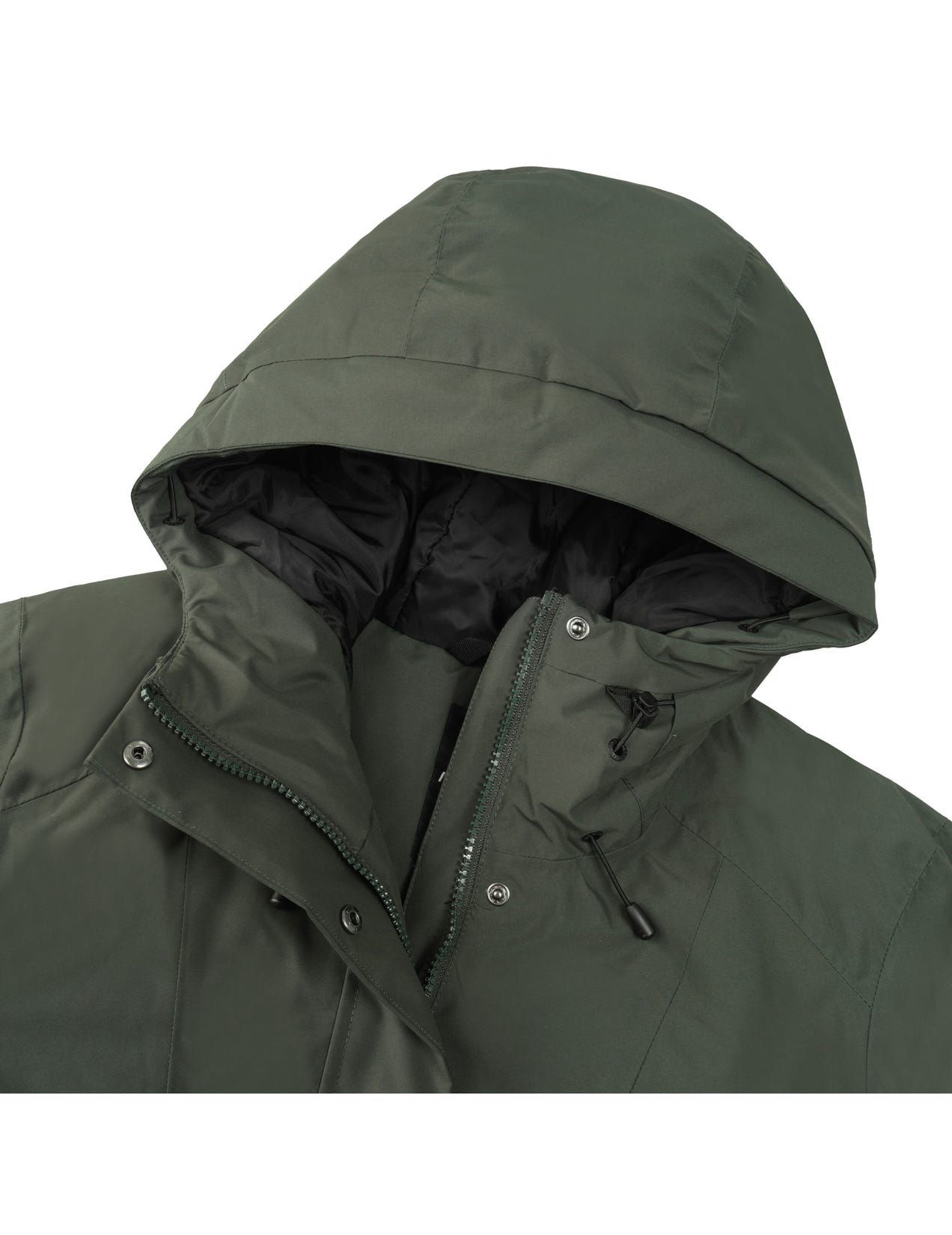 Parka Damskie Icepeak Pageland Ciemny Zielone | Polska-ZYD945618