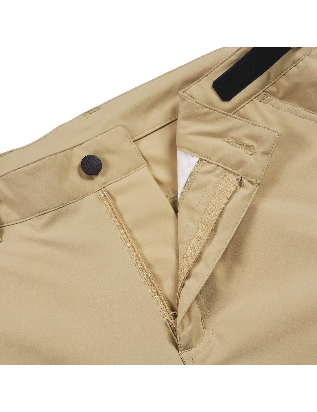 Spodenki Męskie Icepeak Braswell Khaki | Polska-XCU238075