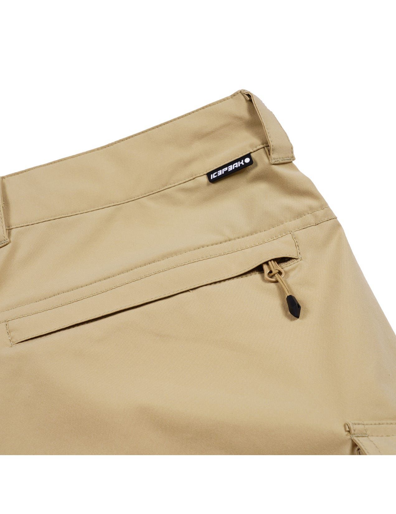 Spodenki Męskie Icepeak Braswell Khaki | Polska-XCU238075