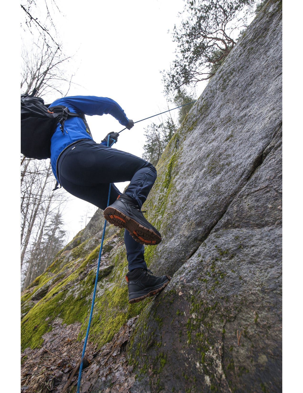 Spodnie Męskie Icepeak Dorr Hybrid Outdoor Ciemny Niebieskie | Polska-ODV641892